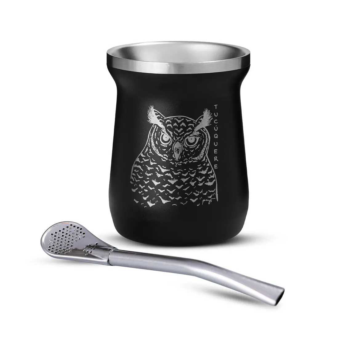MATERA TÉRMICA NEGRO TUCÚQUERE (160 ML) 2