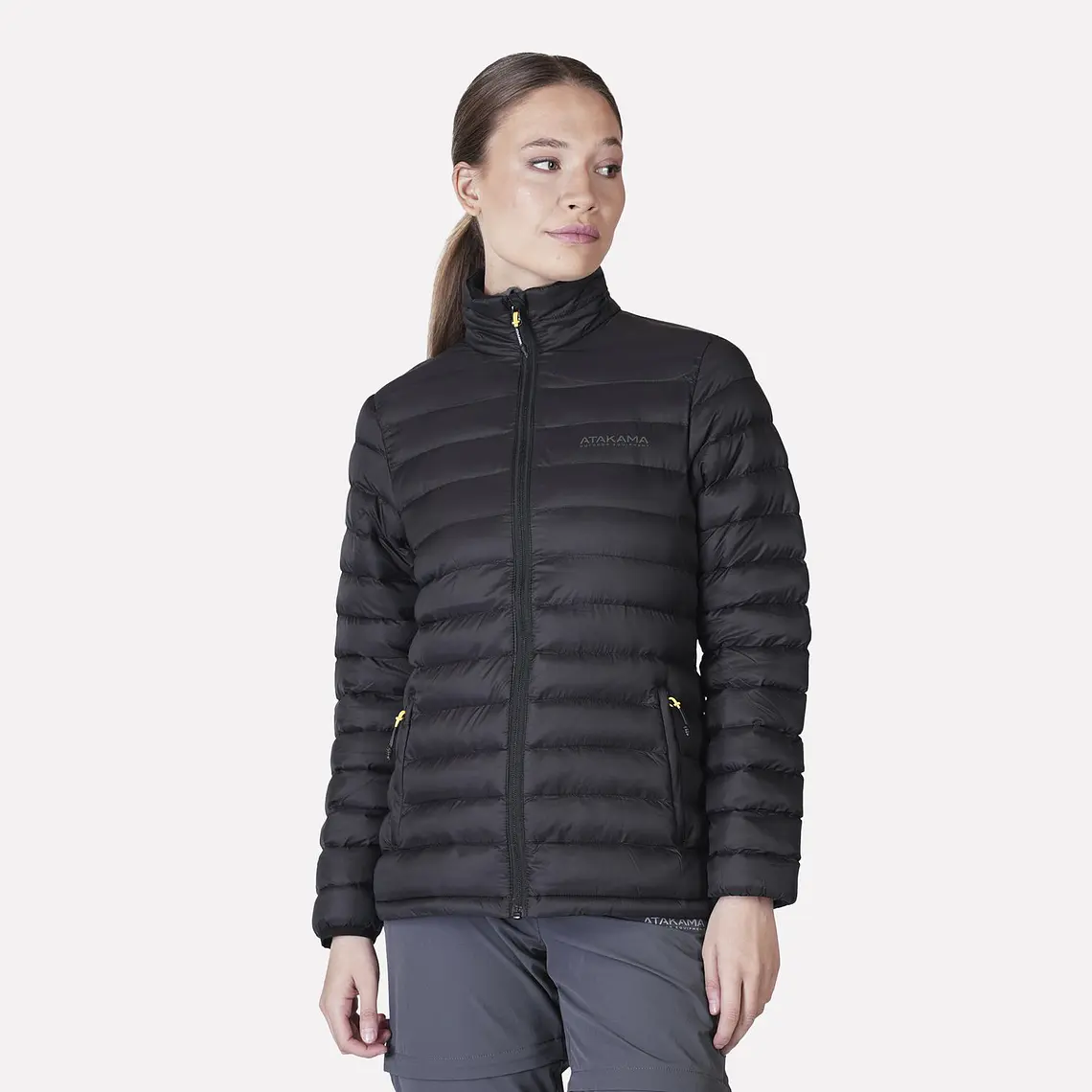 PARKA TERMICA  MUJER NÓMADA NEGRO (TALLAS XS a XL)  1