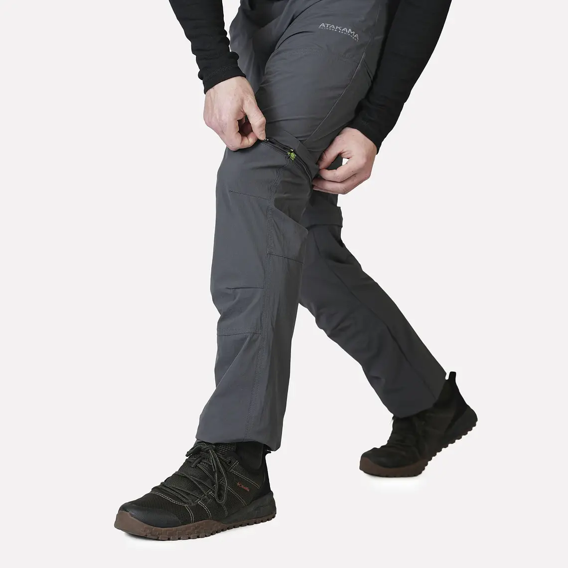 PANTALON DESMONTABLE HOMBRE TRAVESÍA GRIS (TALLAS 30 a 38)  2