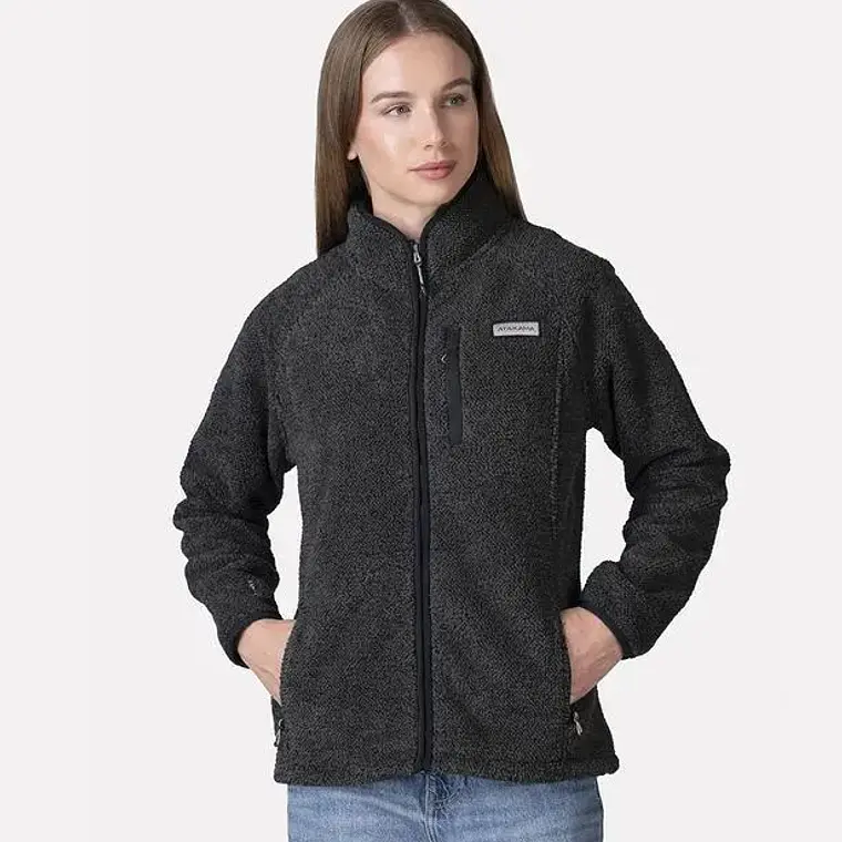 POLAR CORTAVIENTO VENT-OFF MUJER PATAGÓN NEGRO (TALLAS XS a XL)  1