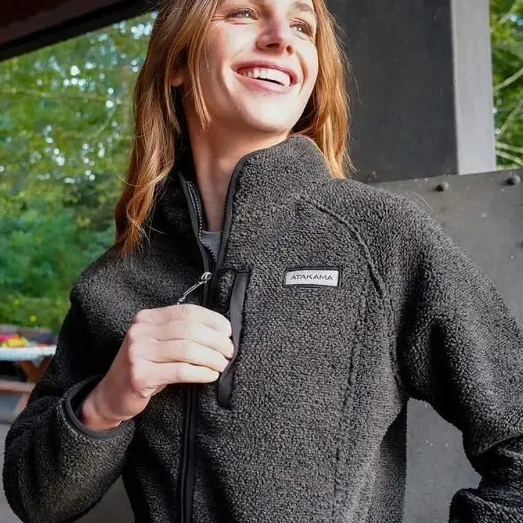 POLAR CORTAVIENTO VENT-OFF MUJER PATAGÓN NEGRO (TALLAS XS a XL)  2