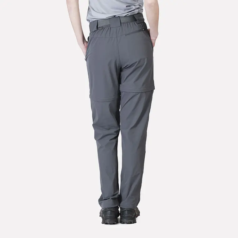 PANTALON DESMONTABLE MUJER TRAVESÍA GRIS (TALLAS 34 a 42)  2