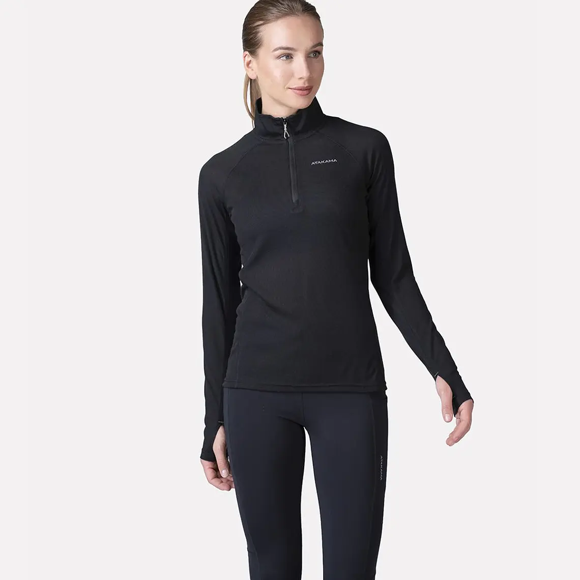 PRIMERA CAPA TÉRMICA MUJER VENTOFIT NEGRO (TALLAS XS a XL) 1