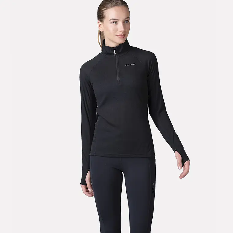 PRIMERA CAPA TÉRMICA MUJER VENTOFIT NEGRO (TALLAS XS a XL) 1