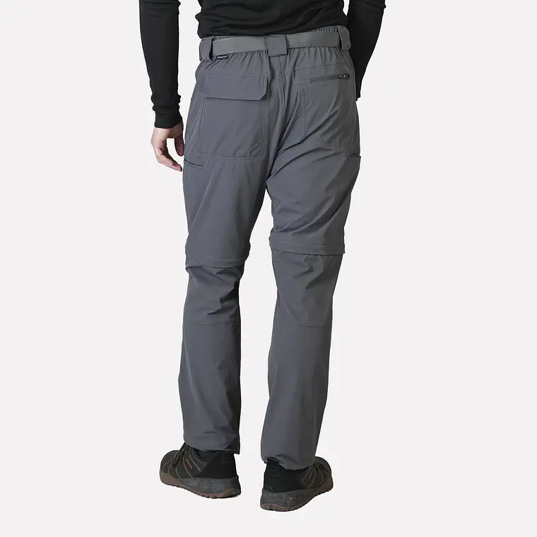 PANTALON DESMONTABLE HOMBRE TRAVESÍA GRIS (TALLAS 30 a 38)  3