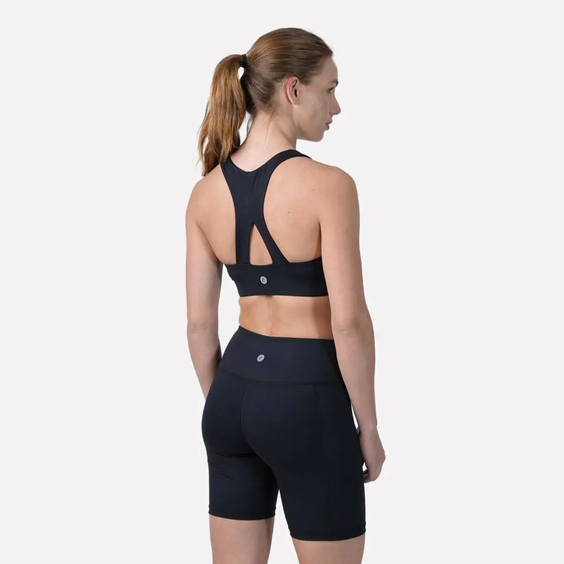 PETO DEPORTIVO MUJER AURA FITFLEX NEGRO (TALLA XS - M y L) 2