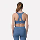 PETO DEPORTIVO MUJER AURA FITFLEX AZUL PETRÓLEO (TALLA XS y M a XL) - Miniatura 2