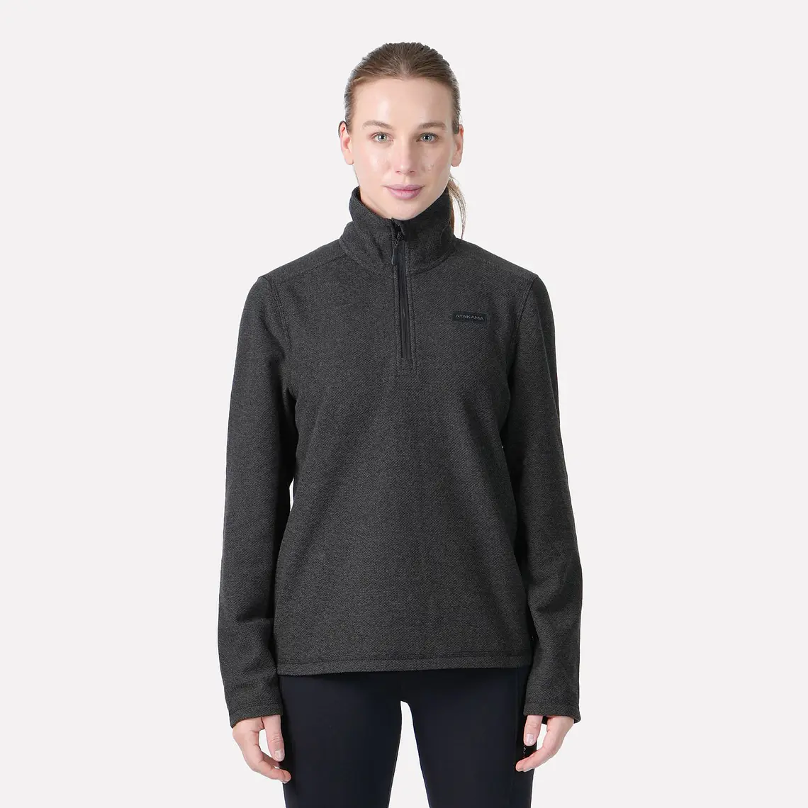 POLAR TEXTURADO MUJER VENTISQUERO GRIS (TALLAS XS a XL) 3