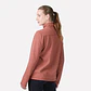 POLAR TEXTURADO MUJER VENTISQUERO BURDEO (TALLAS XS y M a XL) - Miniatura 3