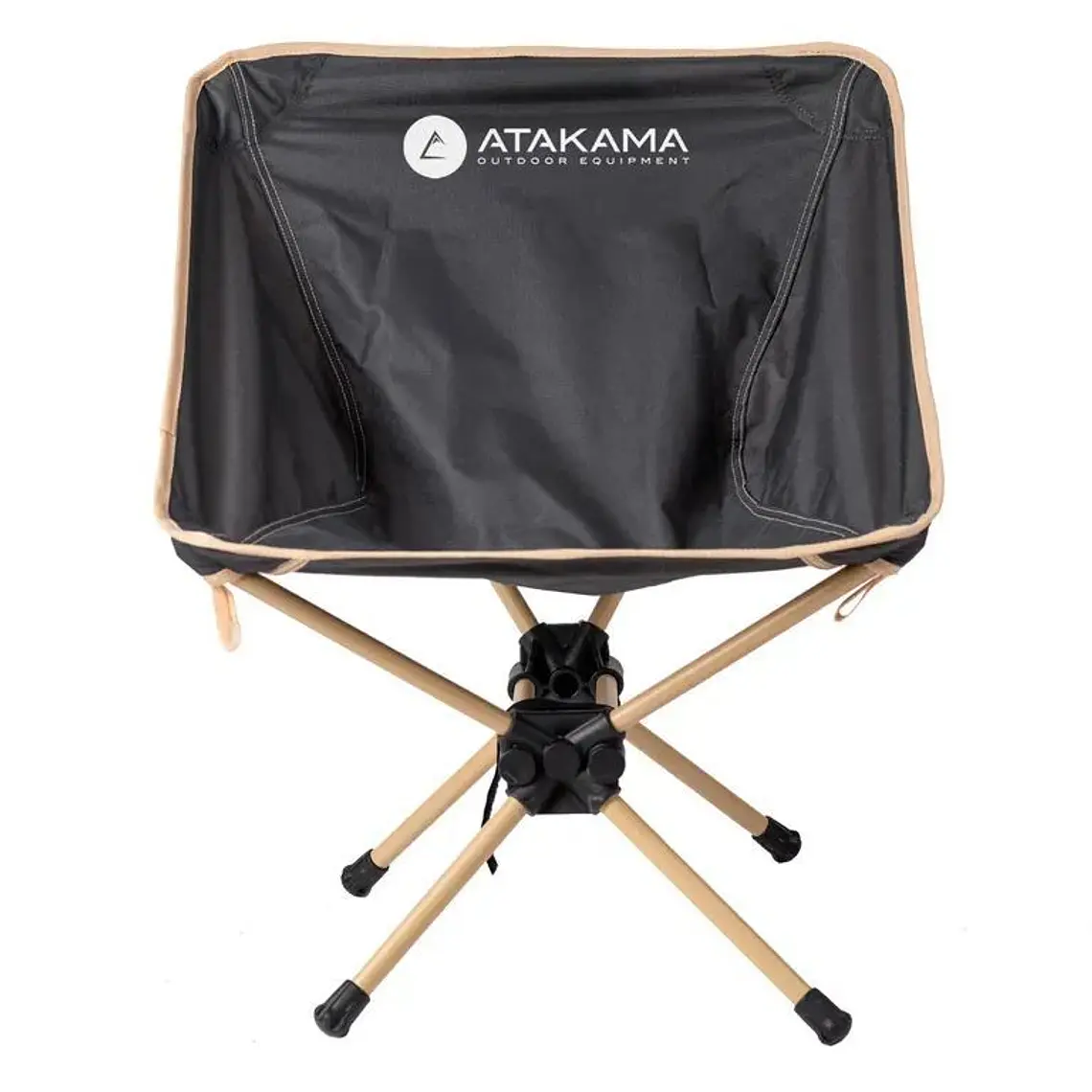 SILLA PLEGABLE CAMPING LASCAR GRIS/BEIGE 1