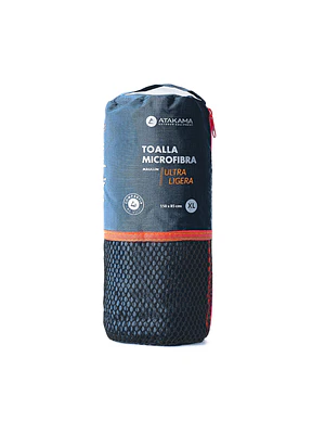 TOALLA MICROFIBRA ULTRA LIGERA MAULLIN AZUL MARINO (TALLA XL)