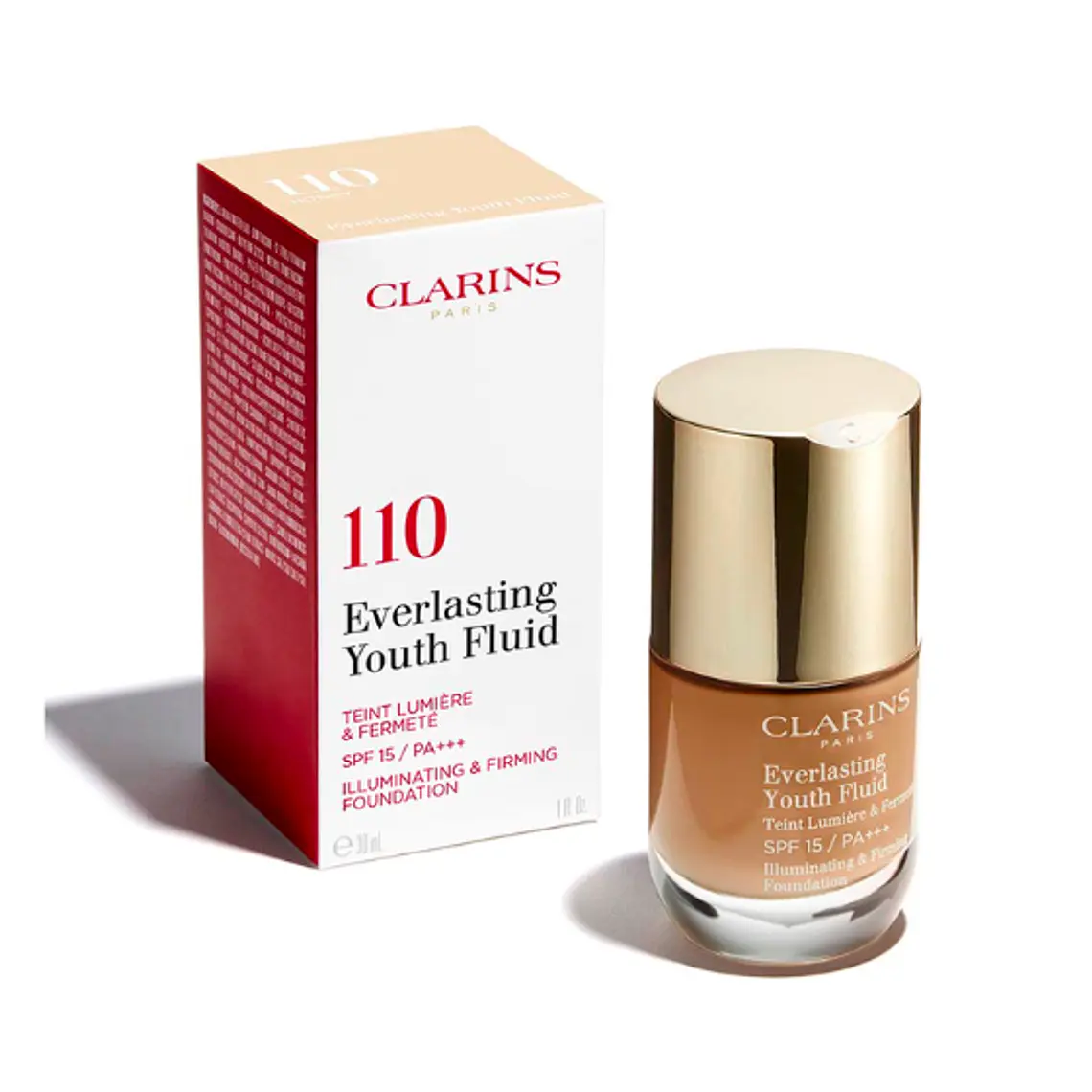 CLARINS - EVERLASTING YOUTH FLUID SPF15 / 112 AMBER (30 ML) 6