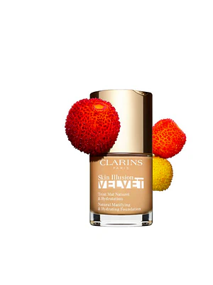 CLARINS - SKIN ILLUSION VELVET 110N / MIEL (30 ML)