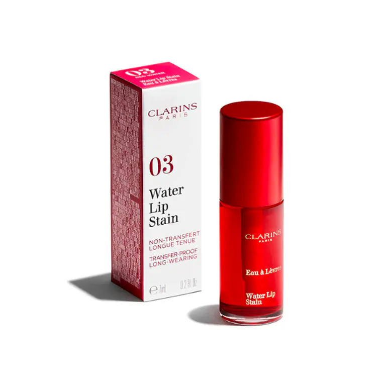 CLARINS - WATER LIP STAIN 03 RED (10 ML) 4
