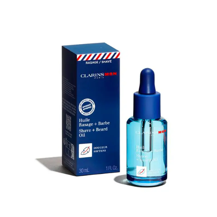 CLARINS - MEN SHAVE AND BEARD OIL (30 ML) 5