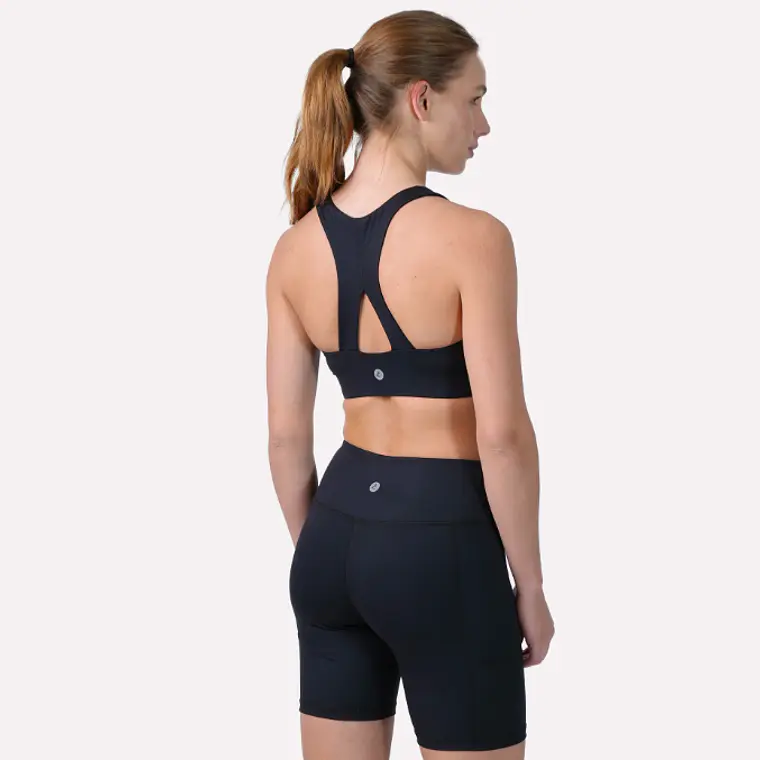 CALZA BIKER MUJER NEGRA (TALLA XS) 3