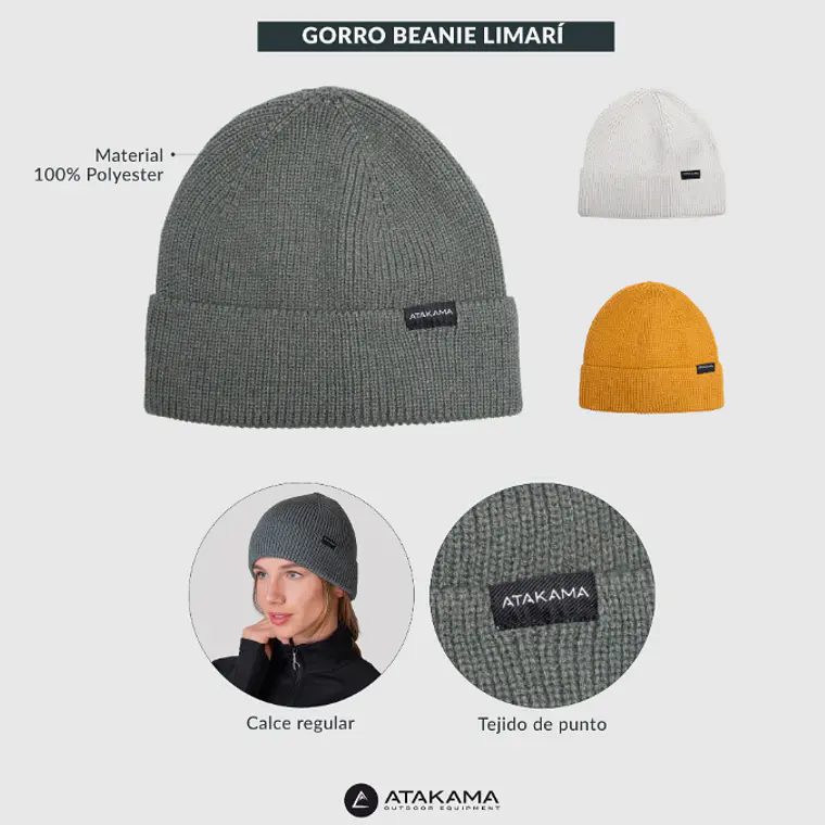 GORRO BEANIE LIMARÍ AMBAR 4