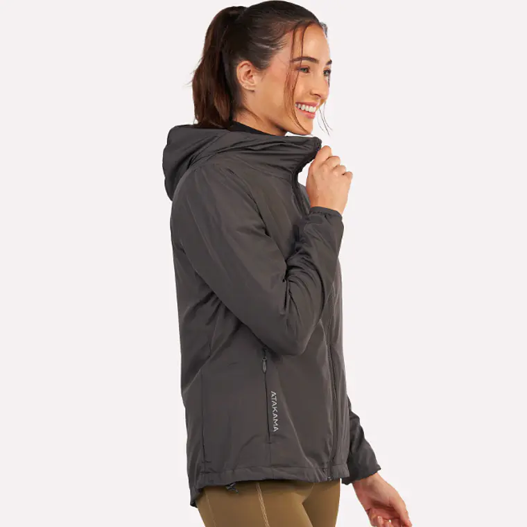 CORTAVIENTO MUJER DECLIVE GRIS (TALLA XS) 3