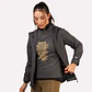 CORTAVIENTO MUJER DECLIVE GRIS (TALLA XS) - Miniatura 4