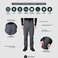 PANTALON DESMONTABLE HOMBRE TRAVESÍA GRIS (TALLAS 30 a 38)  - Miniatura 4