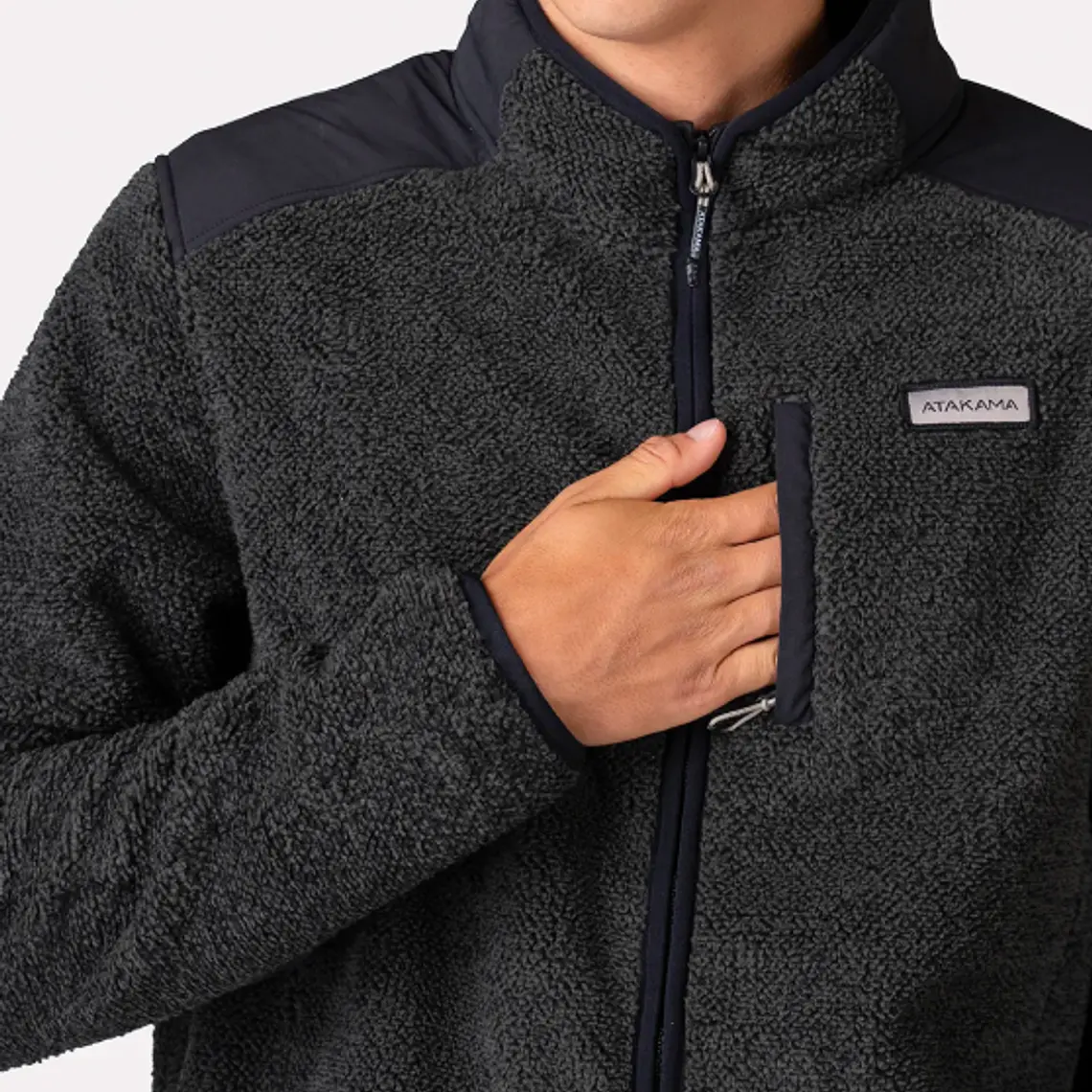 POLAR CORTAVIENTO VENT-OFF HOMBRE PATAGÓN NEGRO (TALLAS S a XXL)  6
