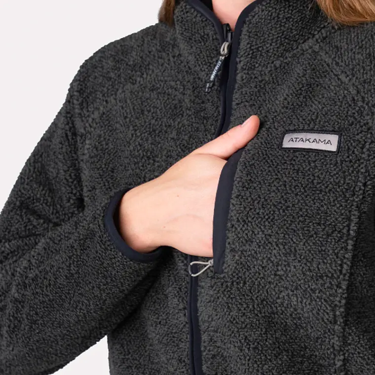 POLAR CORTAVIENTO VENT-OFF MUJER PATAGÓN NEGRO (TALLAS XS a XL)  4