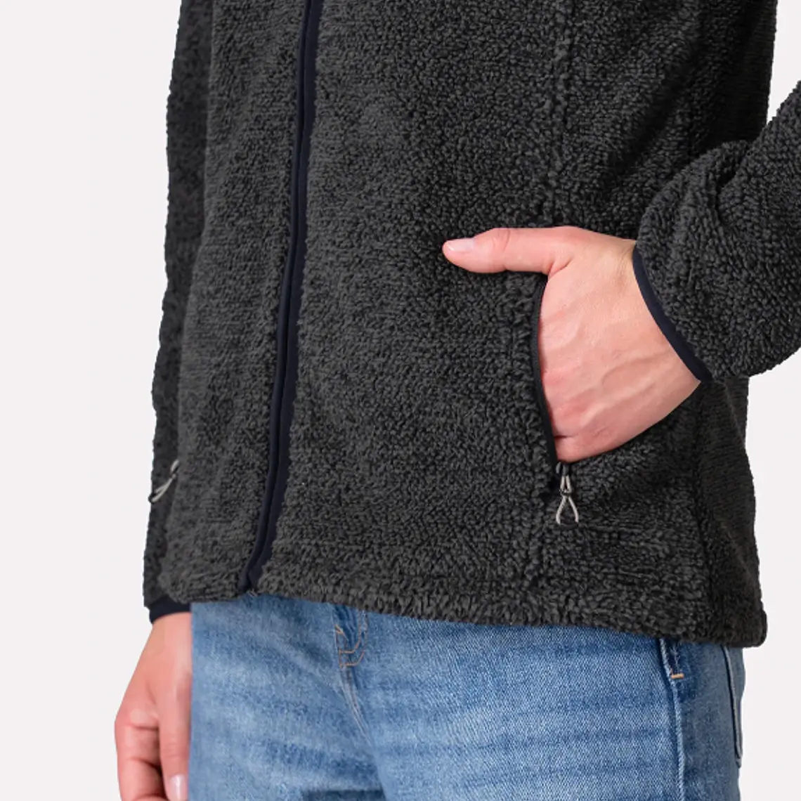 POLAR CORTAVIENTO VENT-OFF MUJER PATAGÓN NEGRO (TALLAS XS a XL)  5
