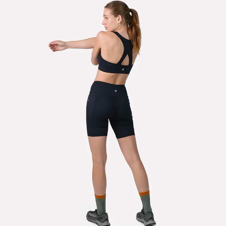 PETO DEPORTIVO MUJER AURA FITFLEX NEGRO (TALLA XS - M y L) 3