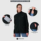POLAR FLEECE DEPORTIVO MUJER TERRA FULL-ZIP  NEGRO (TALLA XS a XL)  - Miniatura 7