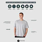 POLERA DEPORTIVA DRY CORE HOMBRE DINÁMICA GRIS (TALLAS S a XL)  - Miniatura 5