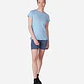 POLERA DEPORTIVA DRY CORE MUJER DINÁMICA CELESTE (TALLAS S a XL)  - Miniatura 4