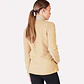 POLAR TEXTURADO FULL ZIP MUJER VENTISQUERO BEIGE (TALLAS XS a XL) - Miniatura 4