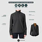 POLAR TEXTURADO MUJER VENTISQUERO GRIS (TALLAS XS a XL) - Miniatura 4