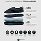 PANTUFLA TÉRMICA COCHRANE FLEX VELCRO NU-B FOAM NEGRO (TALLAS 36/37 y 38/39) - Miniatura 7