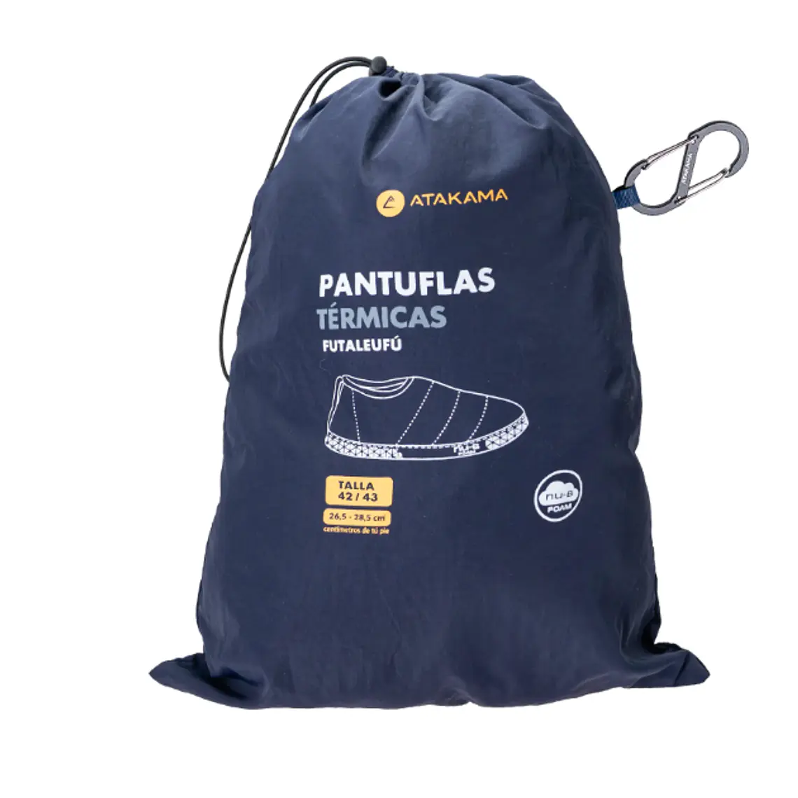 PANTUFLA TÉRMICA FUTALEUFÚ FLEX NU-B AZUL MARINO (TALLA 44/45) 4