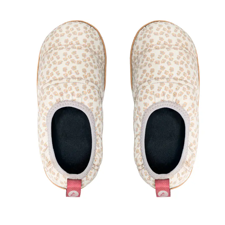 PANTUFLA TÉRMICA FUTALEUFÚ FLEX NU-B BEIGE FLORES (TALLA 40/41) 4