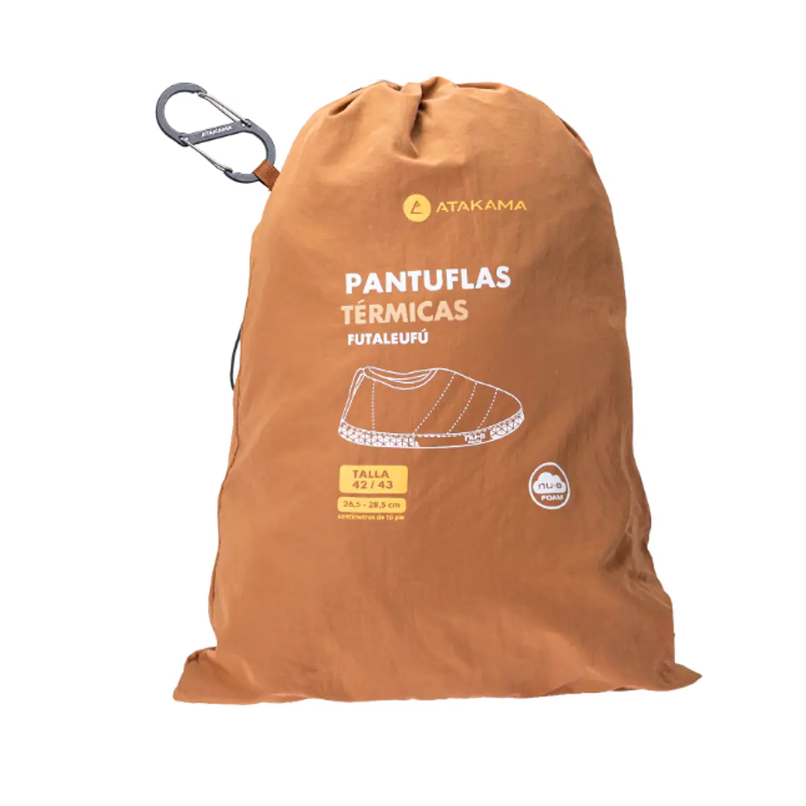 PANTUFLA  FUTALEUFÚ FLEX NU-B FOAM CAFÉ (42/43 y 44/45) 5