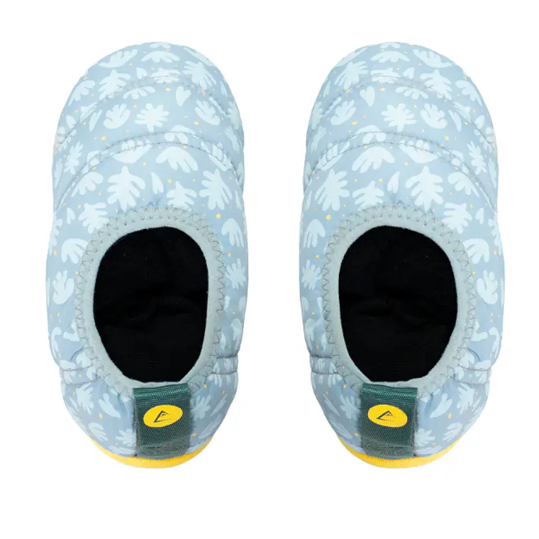 PANTUFLA TÉRMICAS FUTALEUFÚ NIÑOS SOFT NU-B FOAM CELESTE HELECHO (TALLAS XS y S) 4