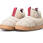 PANTUFLA TÉRMICA CAÑA ALTA NAVARINO FLEX NU-B FOAM BEIGE FLORES (TALLA 36/37) - Miniatura 1