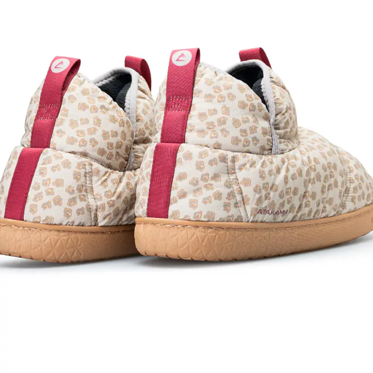 PANTUFLA TÉRMICA CAÑA ALTA NAVARINO FLEX NU-B FOAM BEIGE FLORES (TALLA 36/37) 4