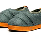 PANTUFLA TÉRMICAS FUTALEUFÚ NIÑOS SOFT NU-B FOAM VERDE GRIS PRINT (TALLA M) - Miniatura 1