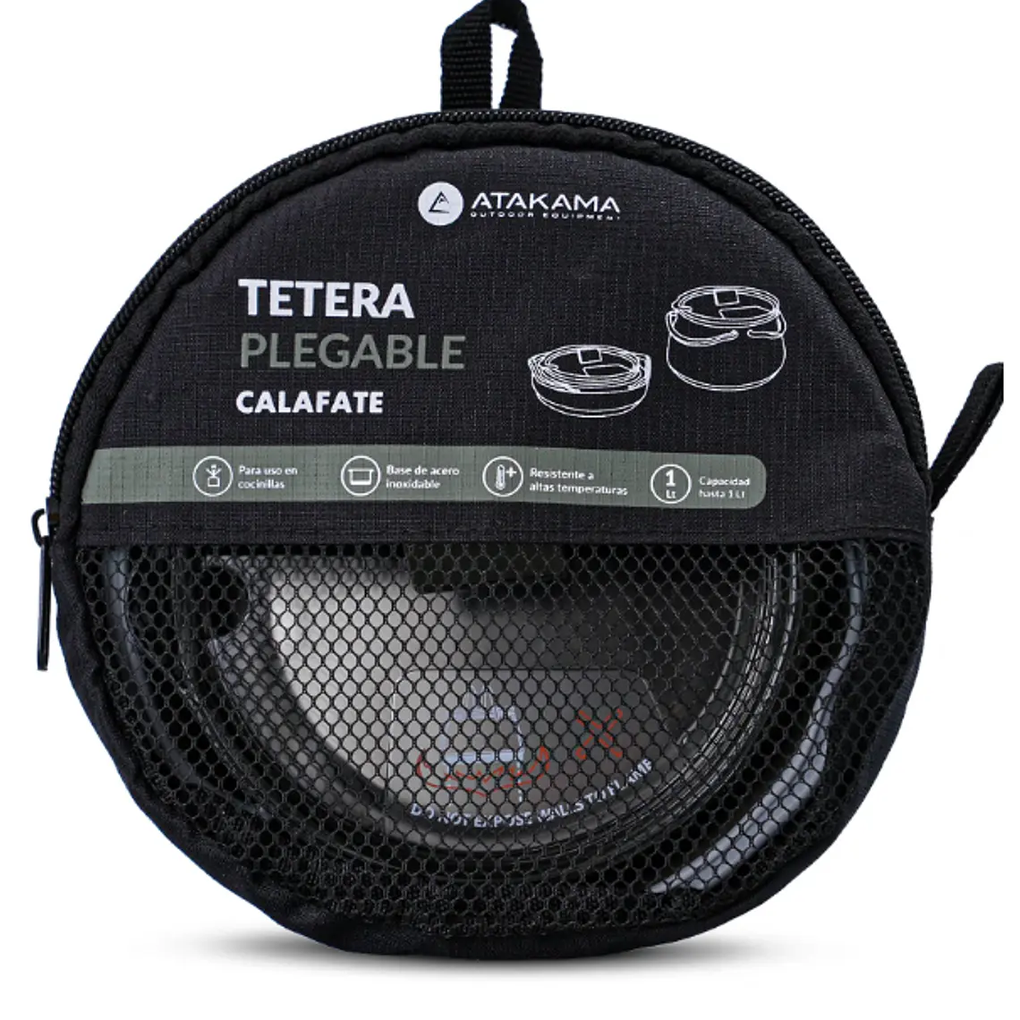 TETERA PLEGABLE  CALAFATE VERDE (1 LT) 3