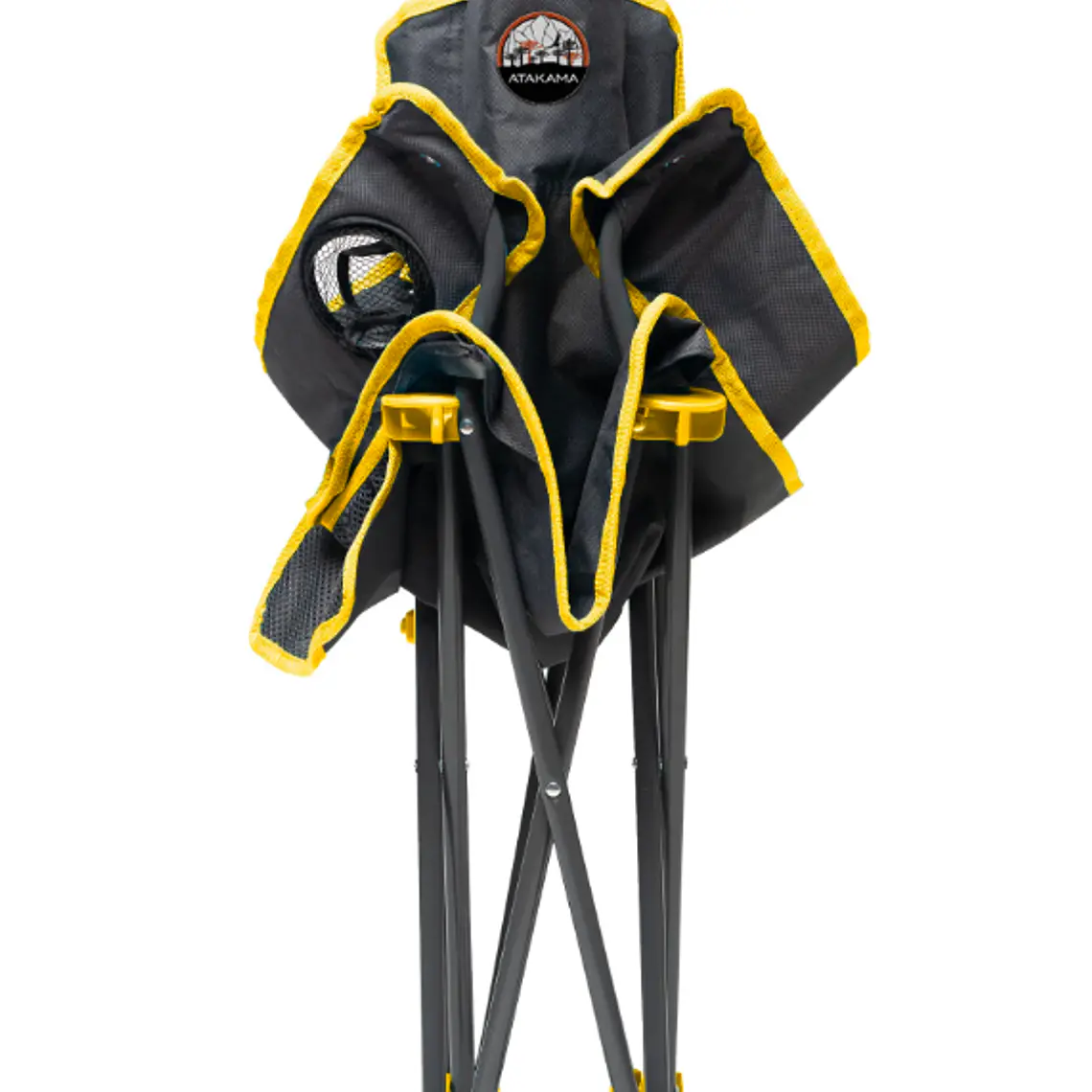 SILLA DE CAMPING NIÑOS CHAITÉN GRIS/AMARILLO 5