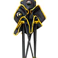 SILLA DE CAMPING NIÑOS CHAITÉN GRIS/AMARILLO - Miniatura 5