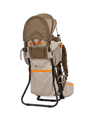 MOCHILA PORTA BEBÉ TREKKING LEONERA BEIGE (HASTA 18 KG)