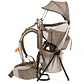 MOCHILA PORTA BEBÉ TREKKING LEONERA BEIGE (HASTA 18 KG) - Miniatura 4