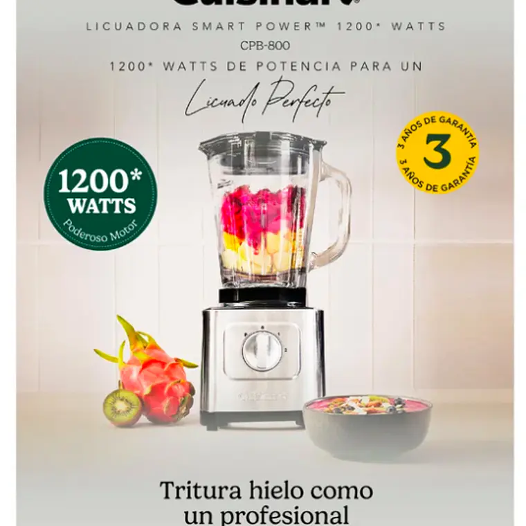 LICUADORA DE 1200W SMART POWER (1,5 LT) 8
