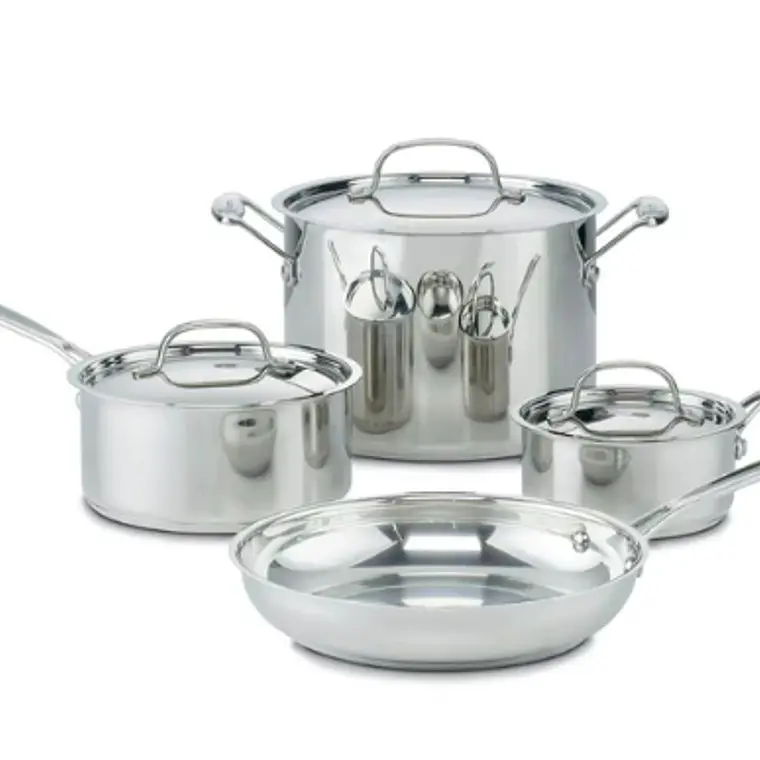 SET DE OLLAS 7 PIEZAS CHEF ́S CLASSIC 77-7P1 1