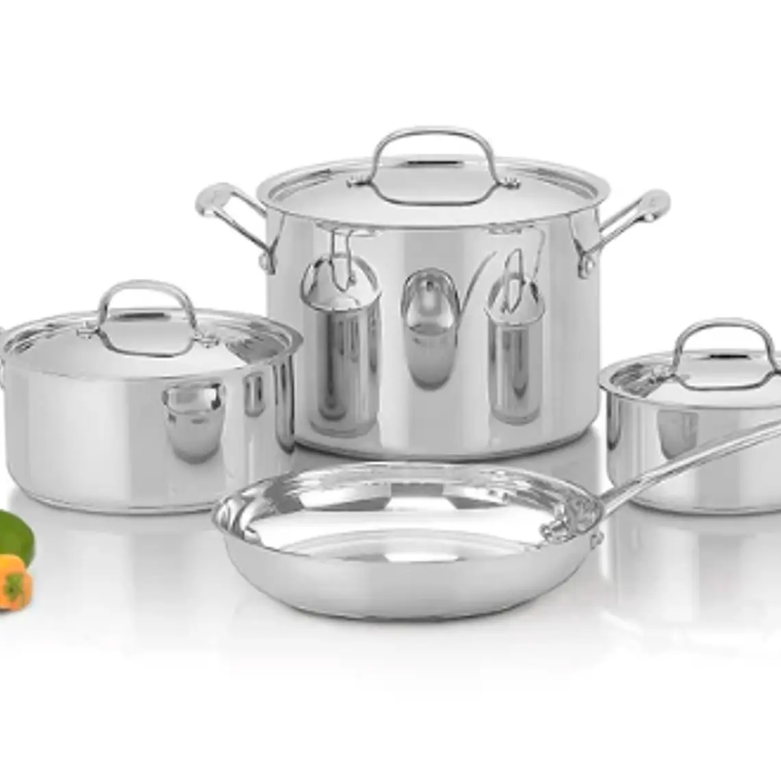 SET DE OLLAS 7 PIEZAS CHEF ́S CLASSIC 77-7P1 2