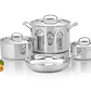 SET DE OLLAS 7 PIEZAS CHEF ́S CLASSIC 77-7P1 - Miniatura 2